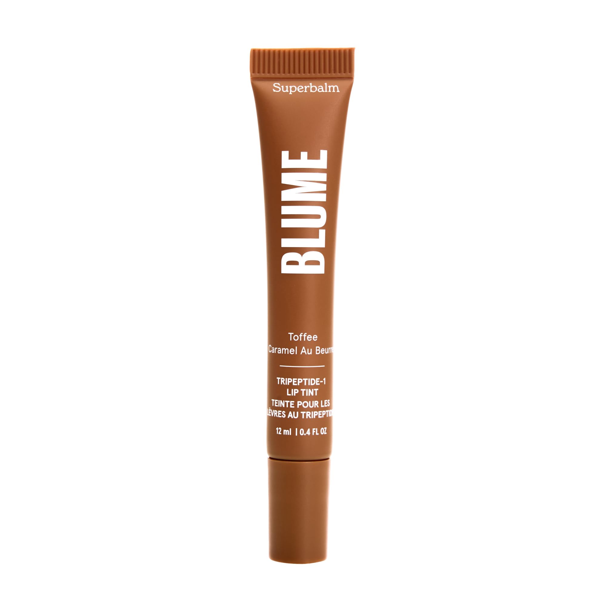 Amazon.com : Blume Tri-Peptide Toffee Soft Brown Tinted Lip Balm